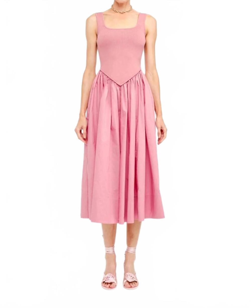 NEW SOFIE THE LABEL dorothyink dress in pink